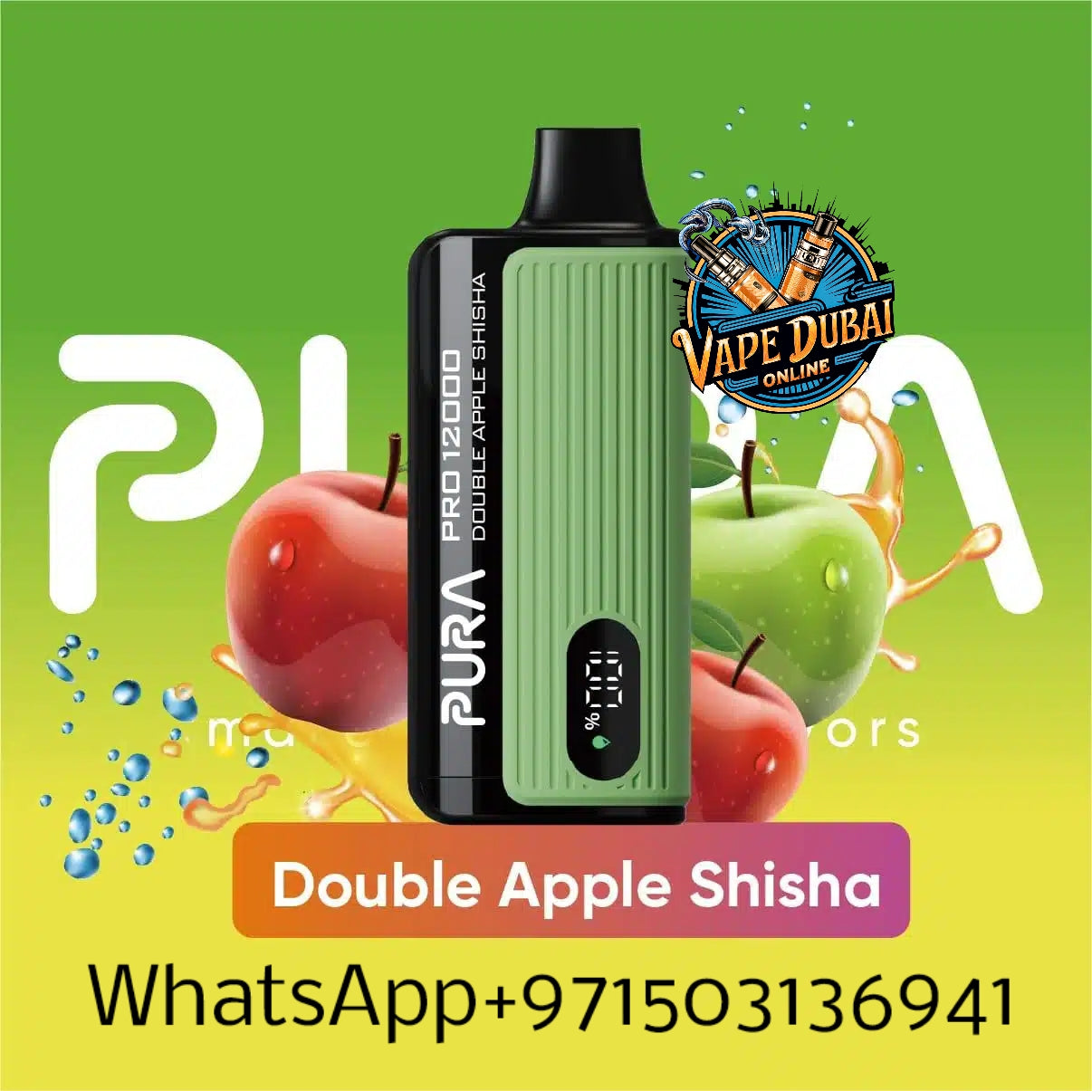 PURA Pro 12000 Puffs Disposable Vape 2% Nicotine – Dubai UAE