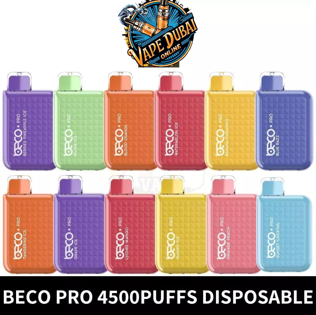 BECO Pro 6000 Puffs Rechargeable Disposable Vape – Dubai UAE