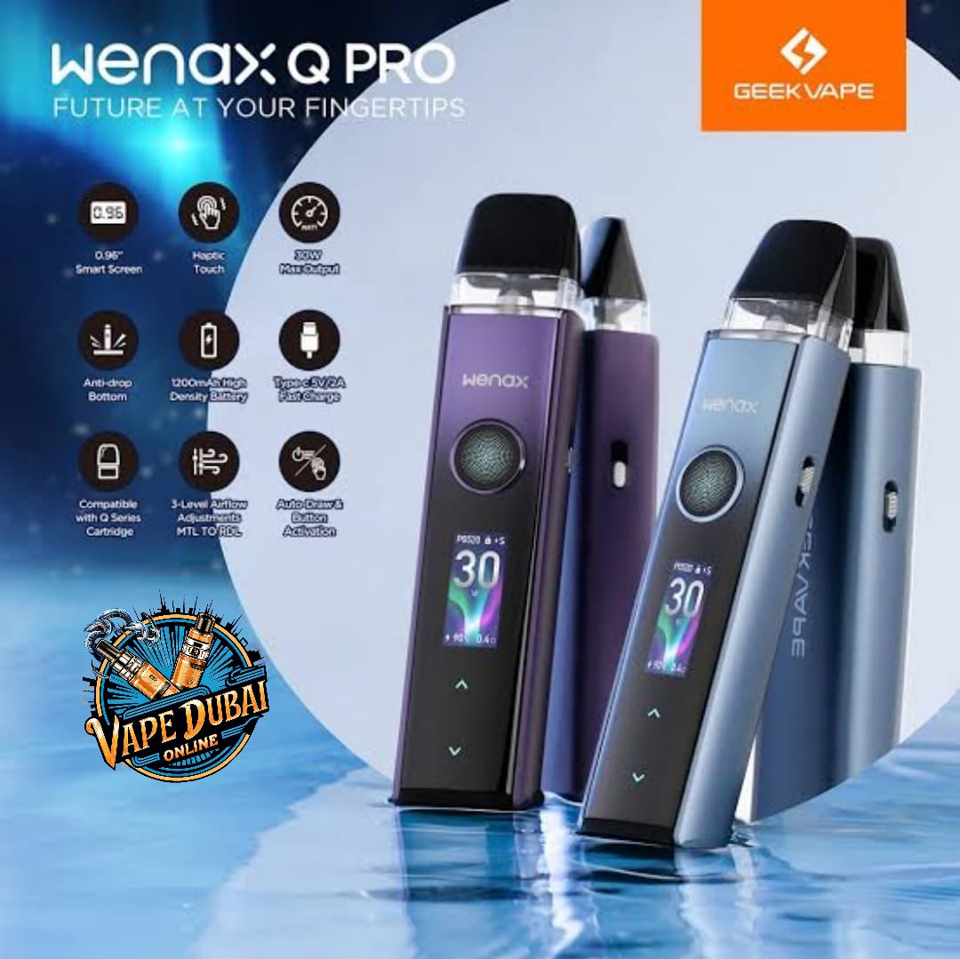 Geekvape Wenax Q Pro Pod System Kit 30W Vape – Dubai UAE
