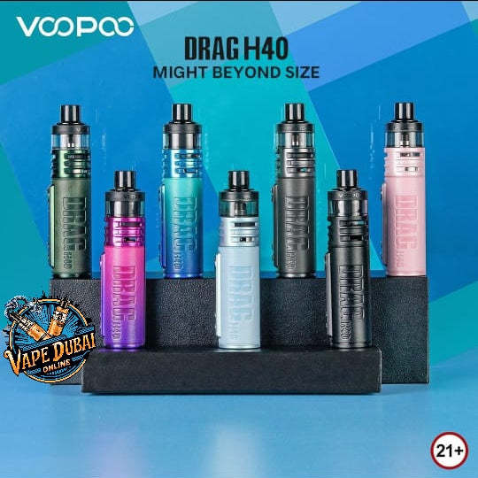 Voopoo Drag H40 Pod System 40W Vape Kit – Buy Online Dubai UAE