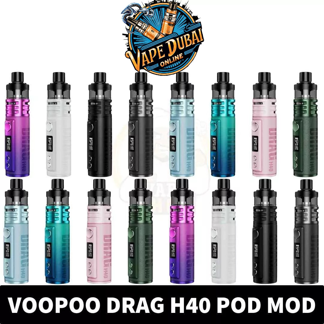 Voopoo Drag H40 Pod System 40W Vape Kit – Buy Online Dubai UAE