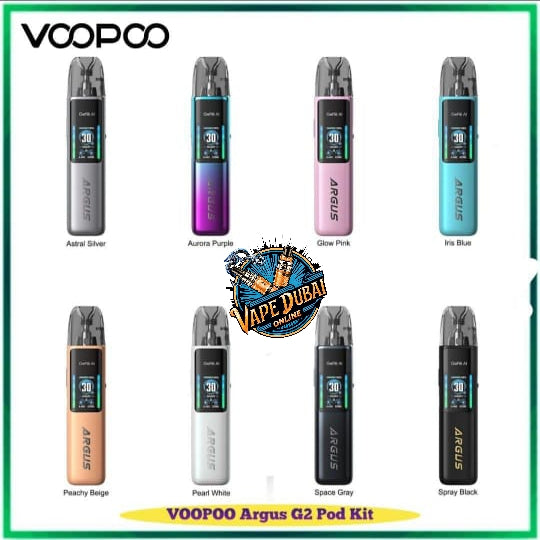 Voopoo Argus G2 Pod Vape Kit 1000mAh 3ml – MTL & RDL | Dubai UAE