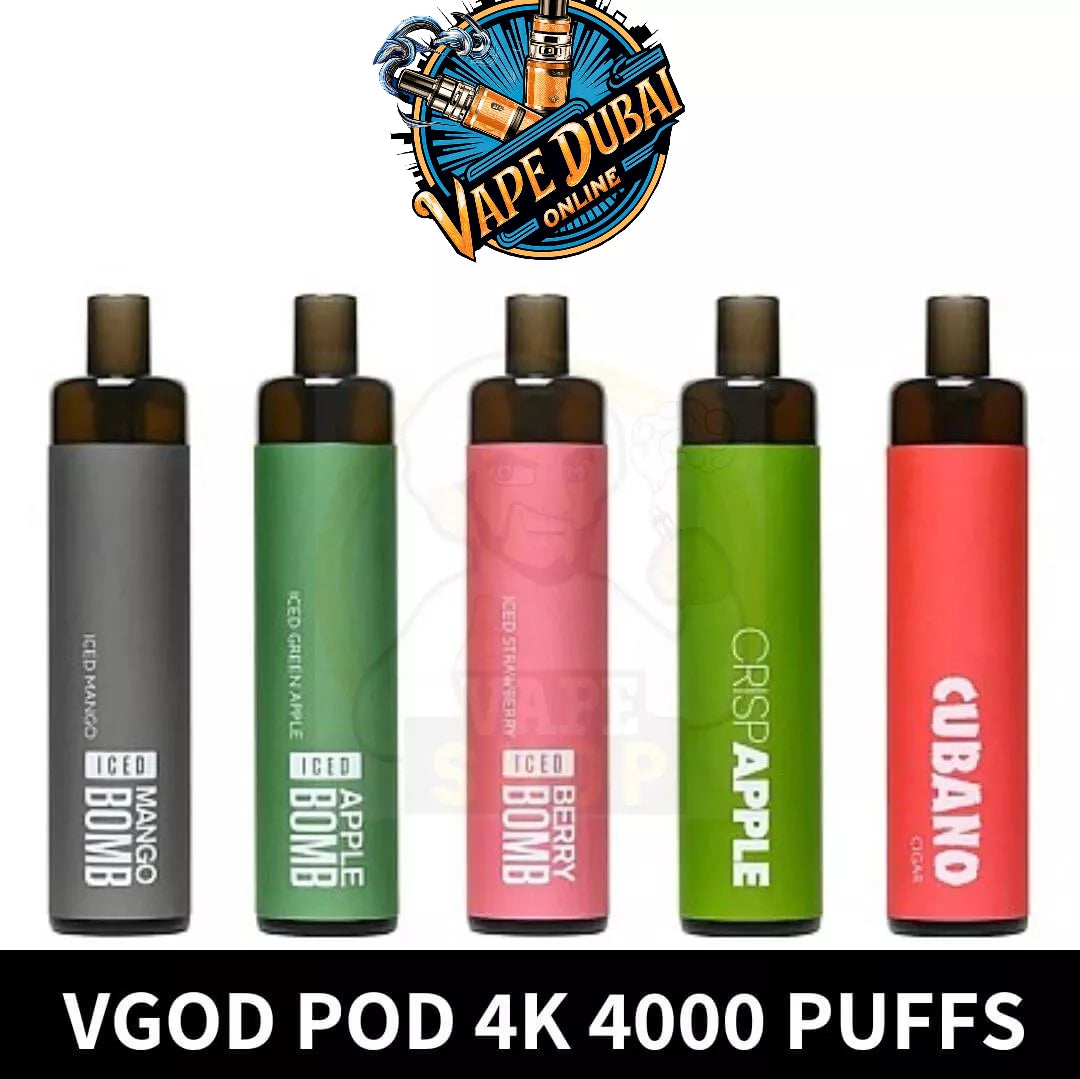 VGOD Pod 4000 Puffs 20mg & 50mg Disposable Vape | Dubai UAE