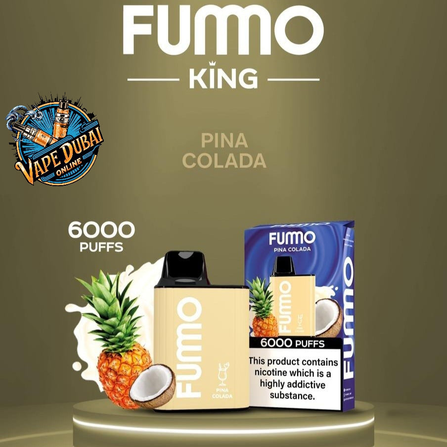 Fummo King 6000 Puffs Disposable Vape 2% Nicotine Dubai UAE