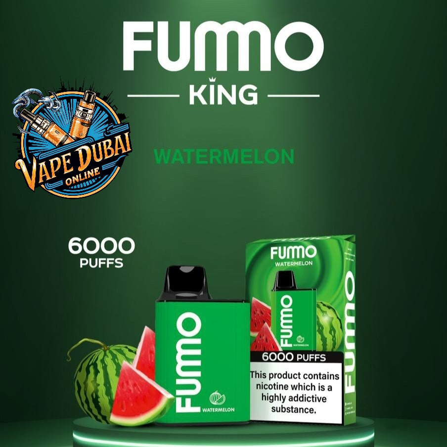 Fummo King 6000 Puffs Disposable Vape 2% Nicotine Dubai UAE