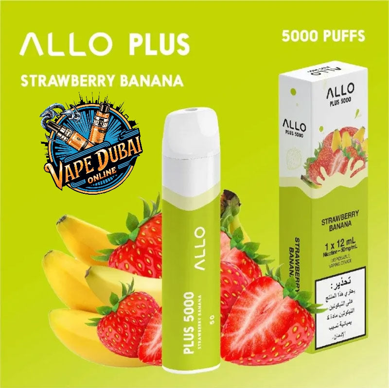 Allo Plus 5000 Puffs Disposable Vape – Dubai UAE | Type-C Rechargeable