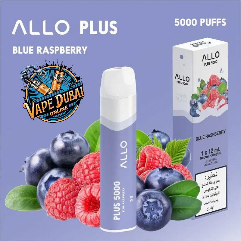 Allo Plus 5000 Puffs Disposable Vape – Dubai UAE | Type-C Rechargeable