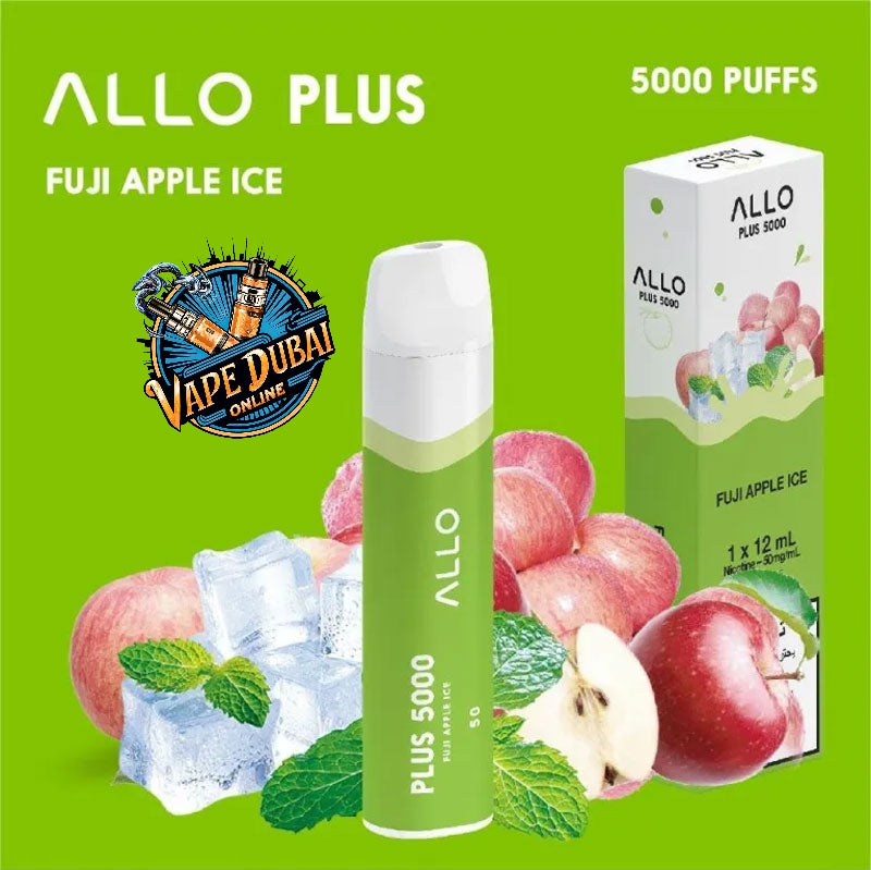 Allo Plus 5000 Puffs Disposable Vape – Dubai UAE | Type-C Rechargeable