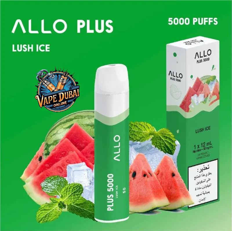 Allo Plus 5000 Puffs Disposable Vape – Dubai UAE | Type-C Rechargeable