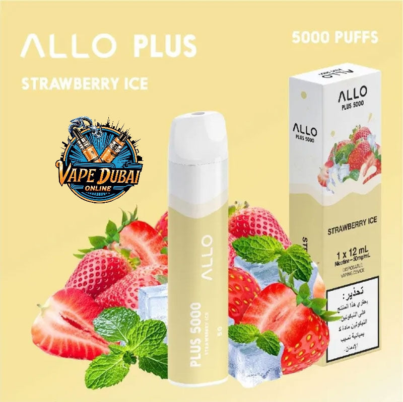 Allo Plus 5000 Puffs Disposable Vape – Dubai UAE | Type-C Rechargeable
