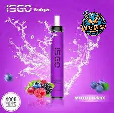 ISGO Tokyo 4000 Puffs 20mg Disposable Vape – Best Price Dubai UAE