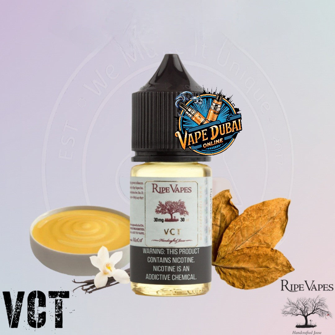 Ripe Vapes VCT Salt Nic 30ml E-Liquid 30mg/50mg – Dubai UAE