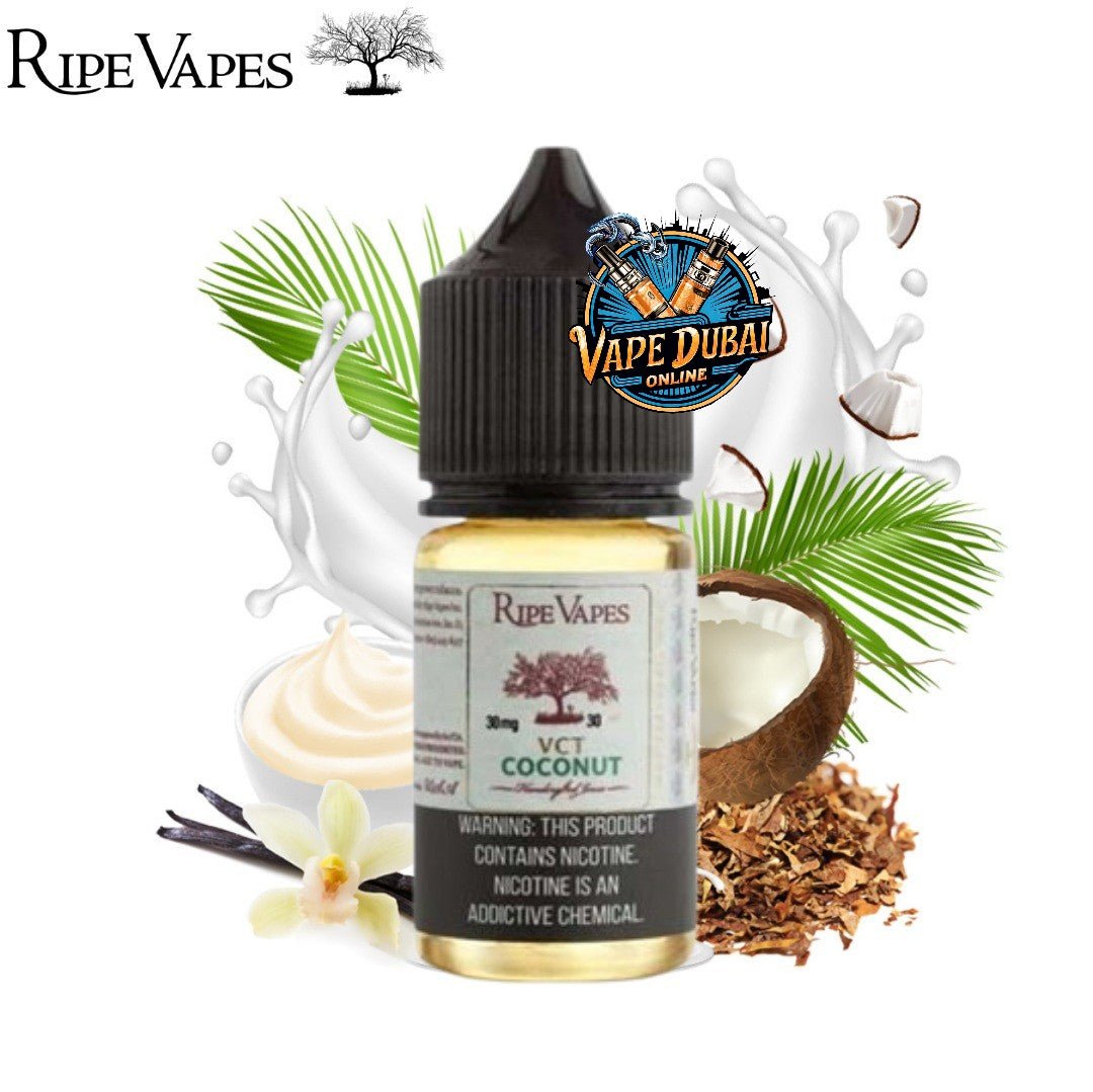 Ripe Vapes VCT Salt Nic 30ml E-Liquid 30mg/50mg – Dubai UAE