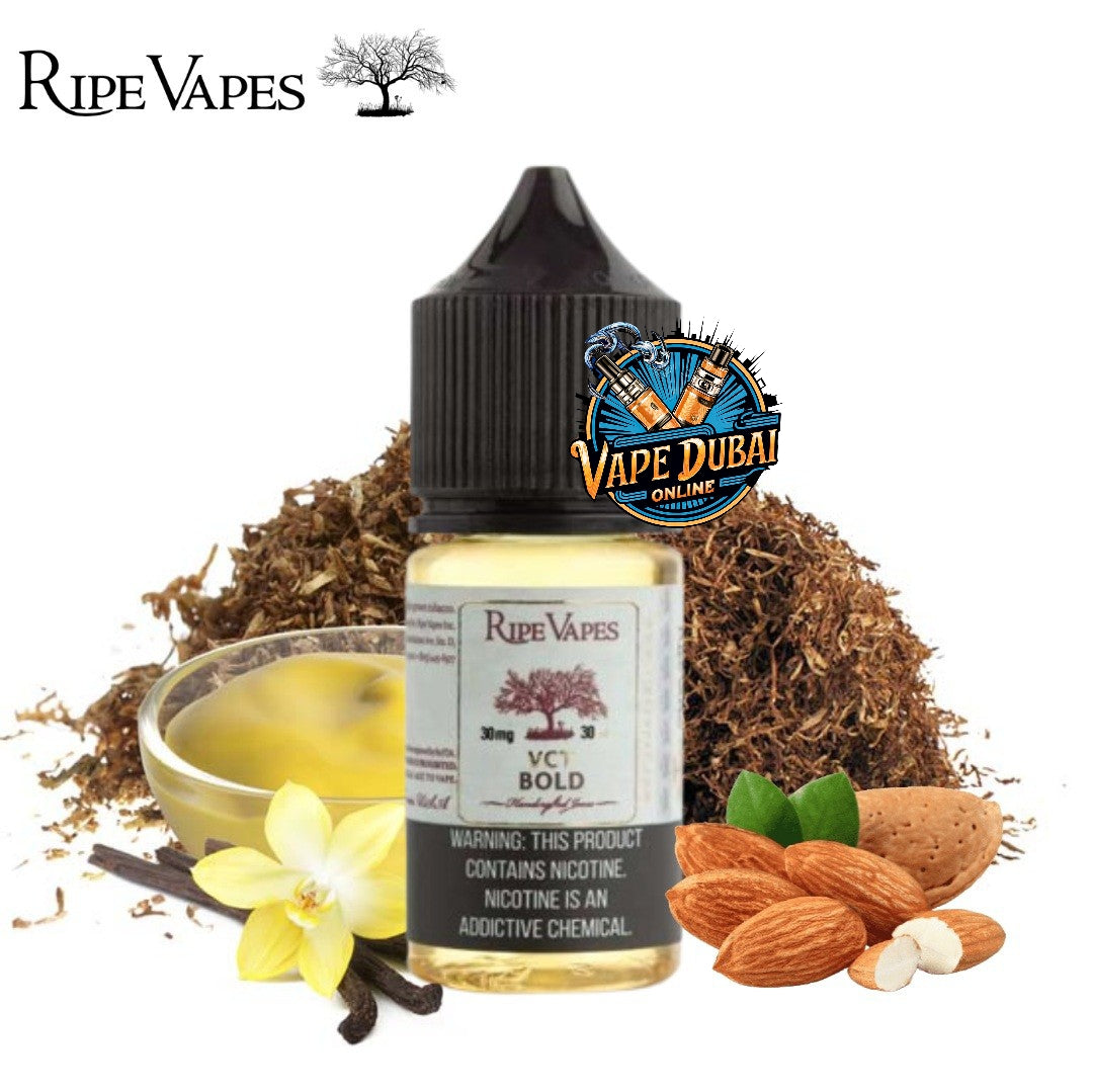 Ripe Vapes VCT Salt Nic 30ml E-Liquid 30mg/50mg – Dubai UAE