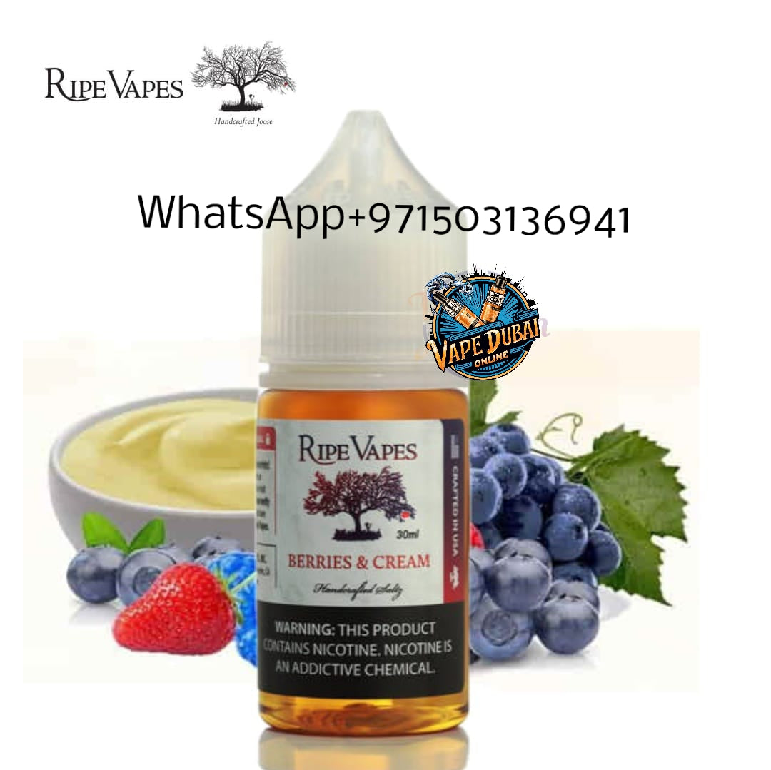 Ripe Vapes VCT Salt Nic 30ml E-Liquid 30mg/50mg – Dubai UAE