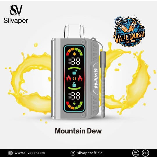 Silvaper 20000 Puffs Disposable Vape – DTL Pod with Type-C | Dubai
