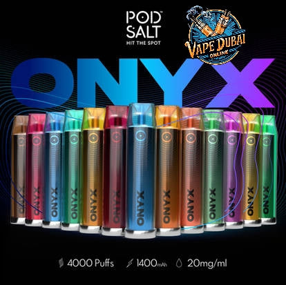 POD SALT ONYX 4000 Puffs Disposable Vape – Buy Online in Dubai, UAE