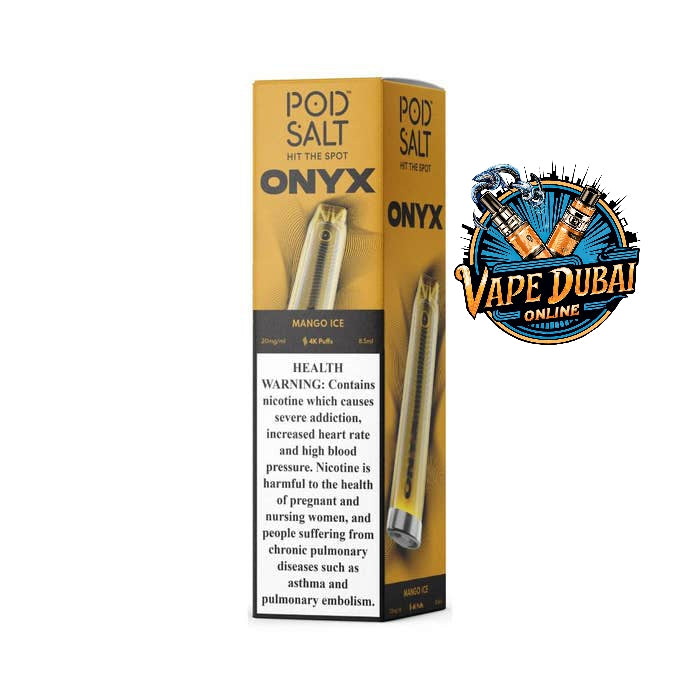 POD SALT ONYX 4000 Puffs Disposable Vape – Buy Online in Dubai, UAE