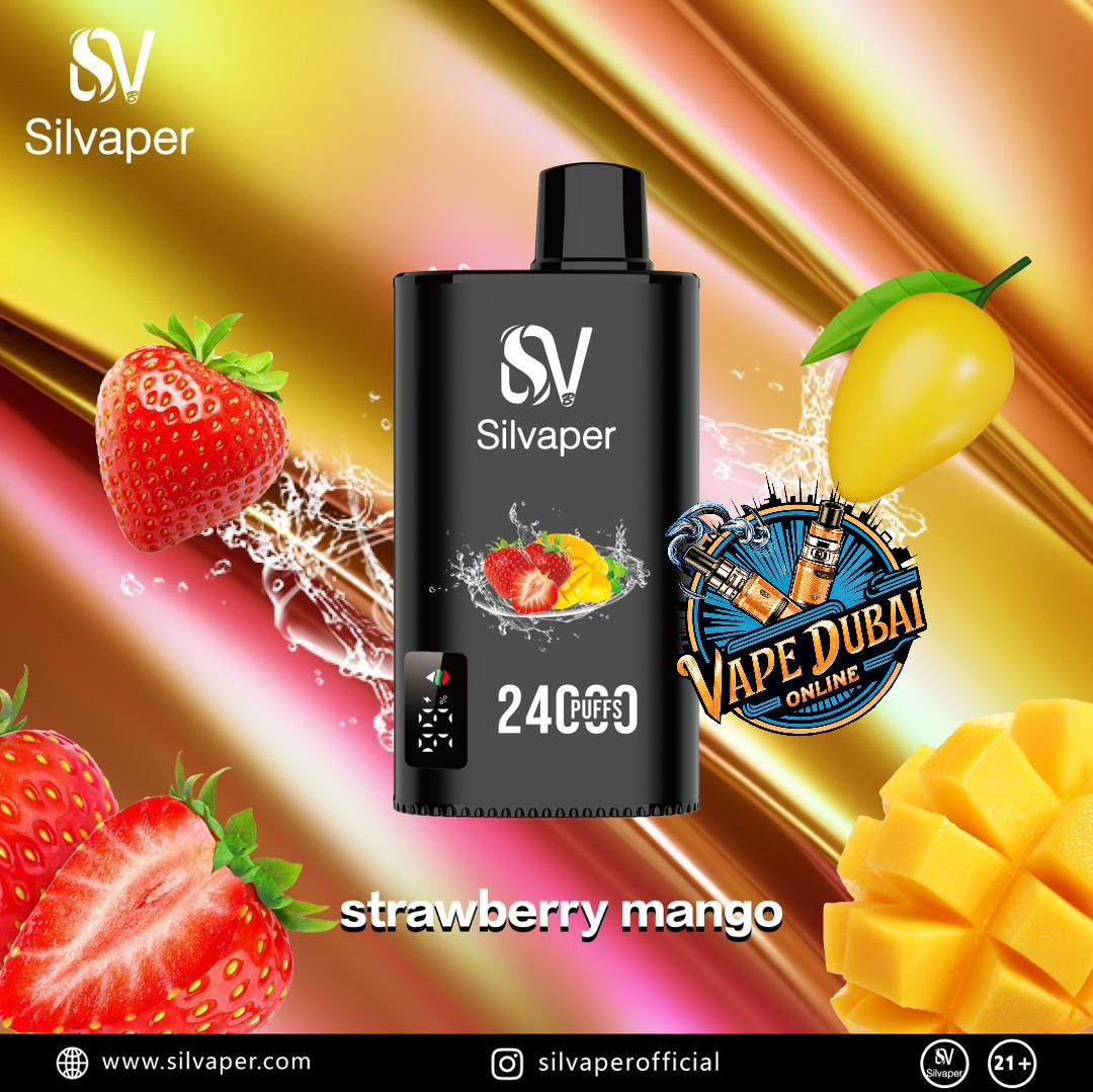 SILVAPER 24000 Puffs Disposable Vape – Buy Online in Dubai, UAE