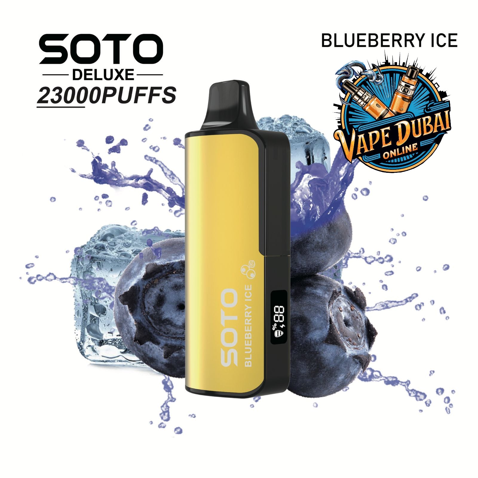 Soto Deluxe 23000 Puffs Disposable Vape – Buy Online in Dubai, UAE