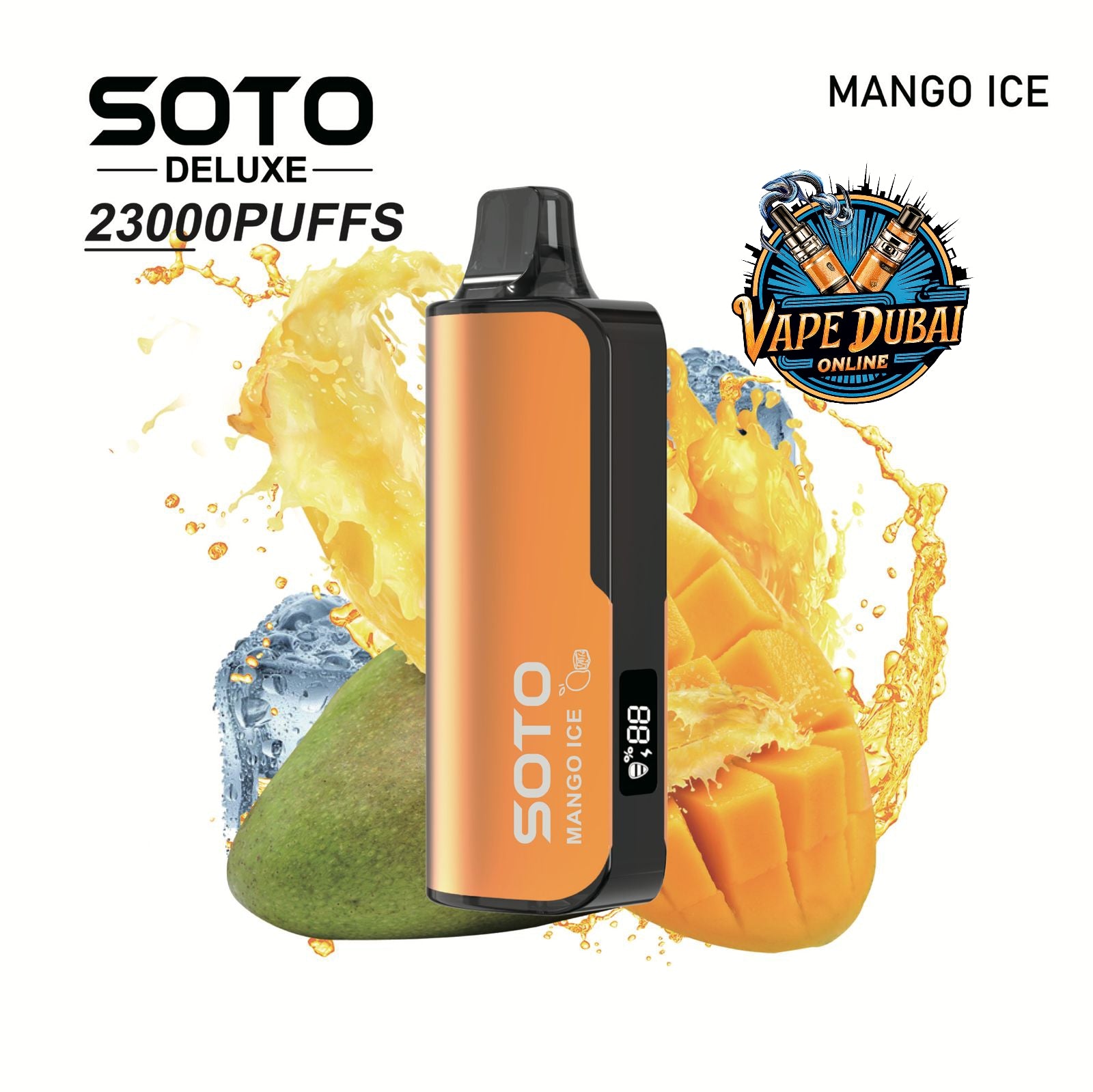 Soto Deluxe 23000 Puffs Disposable Vape – Buy Online in Dubai, UAE