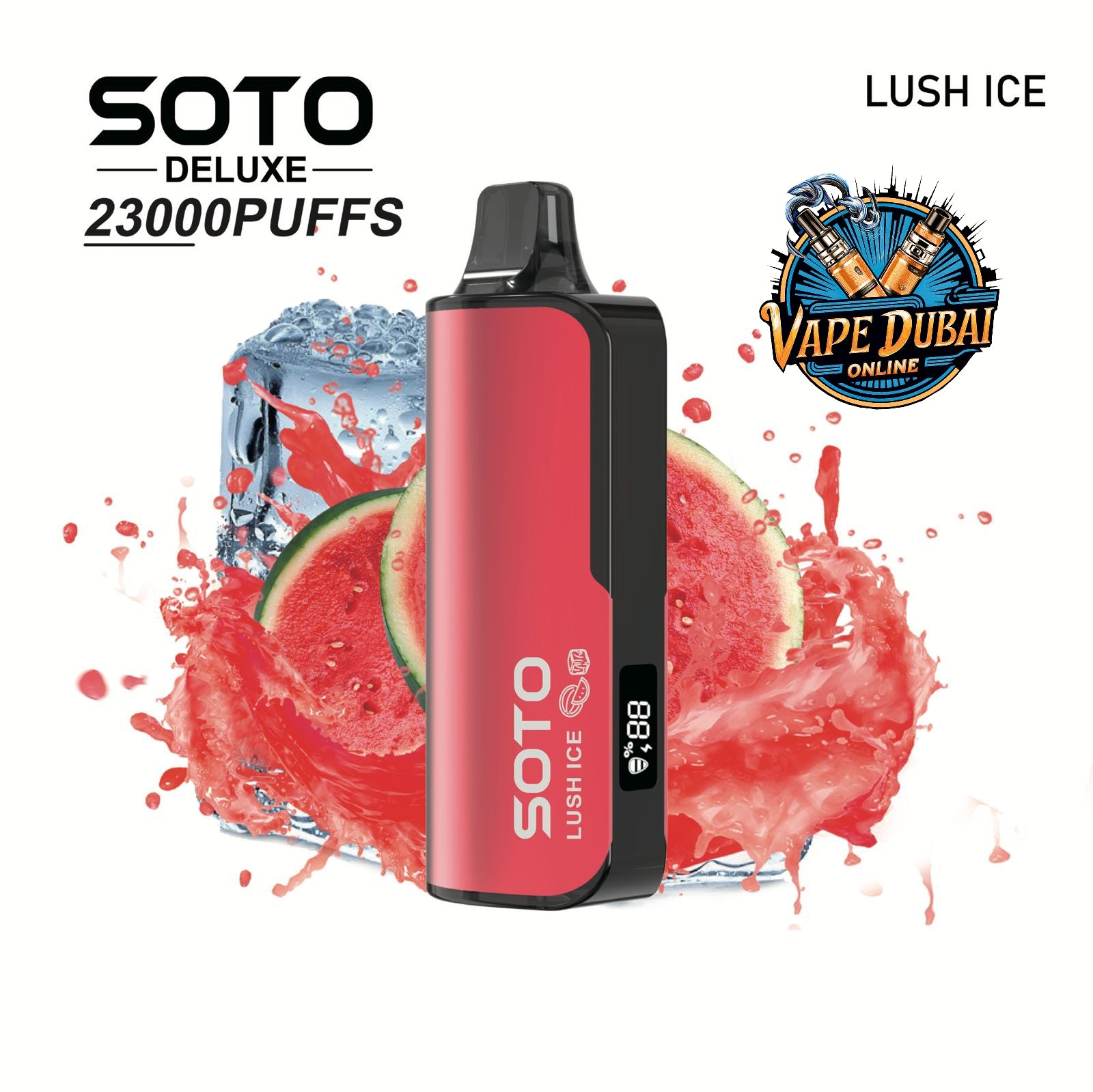 Soto Deluxe 23000 Puffs Disposable Vape – Buy Online in Dubai, UAE