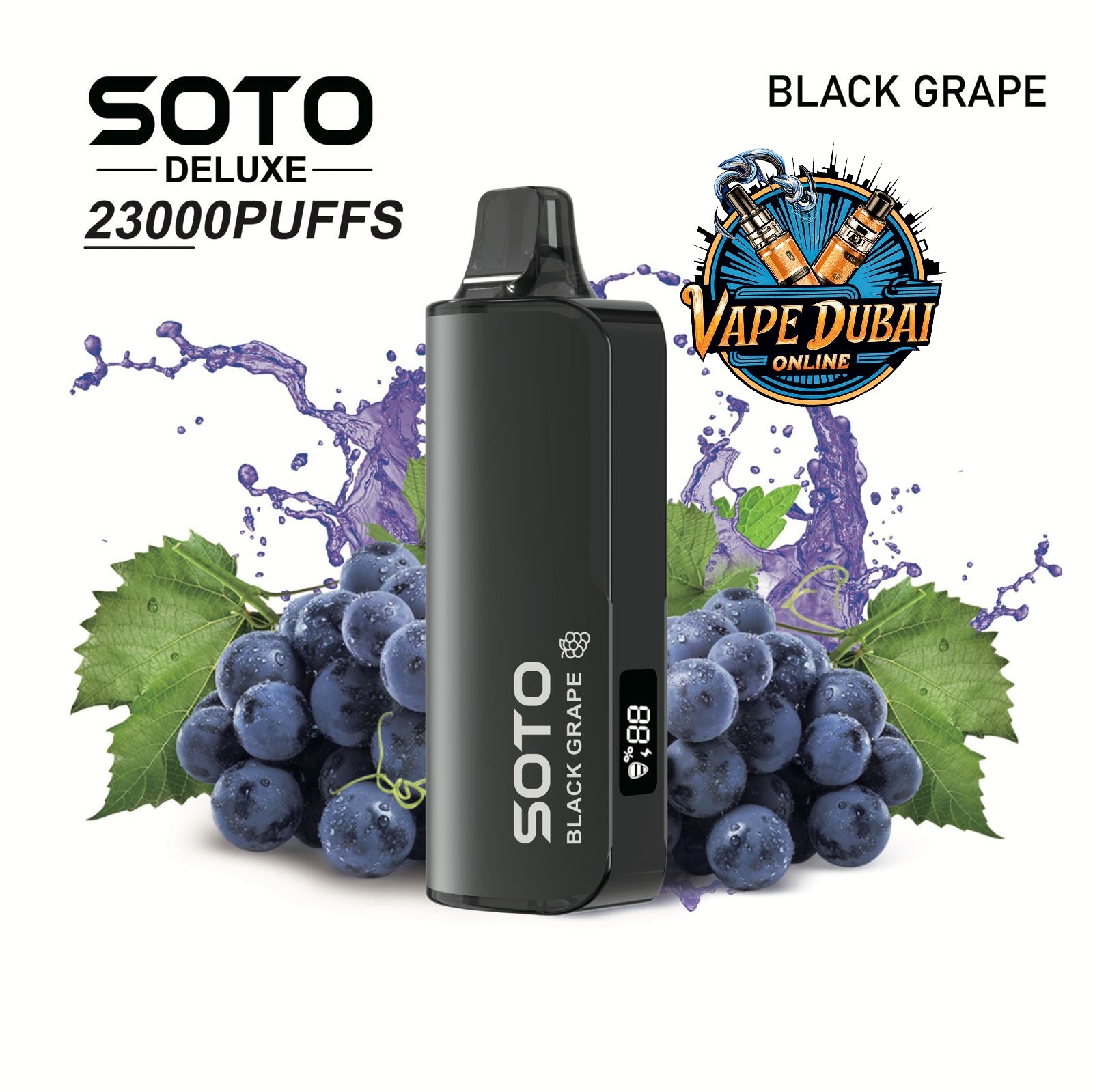 Soto Deluxe 23000 Puffs Disposable Vape – Buy Online in Dubai, UAE