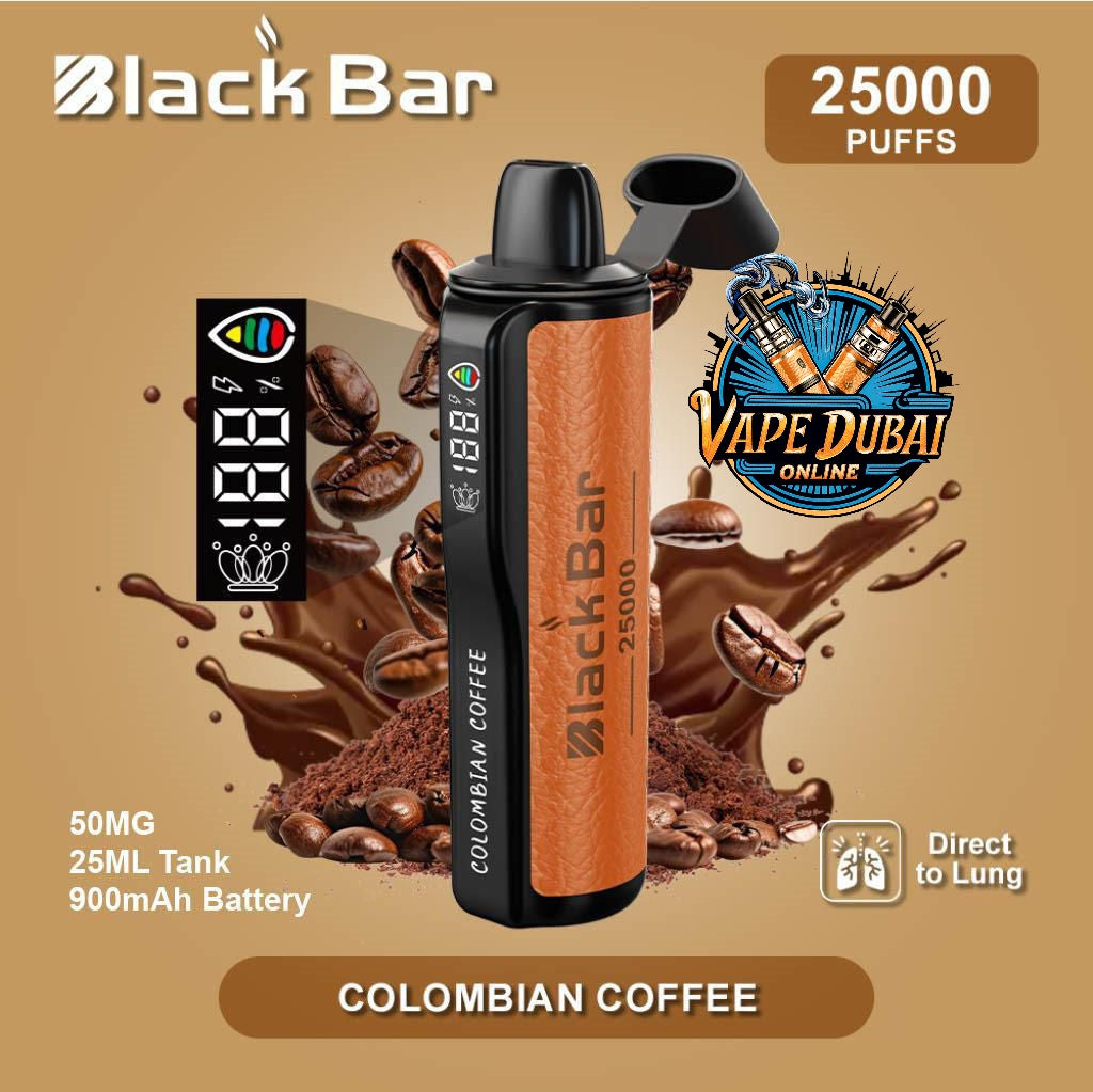 Buy Black Bar 25000 Puffs Disposable Vape – Best Vape in Dubai, UAE