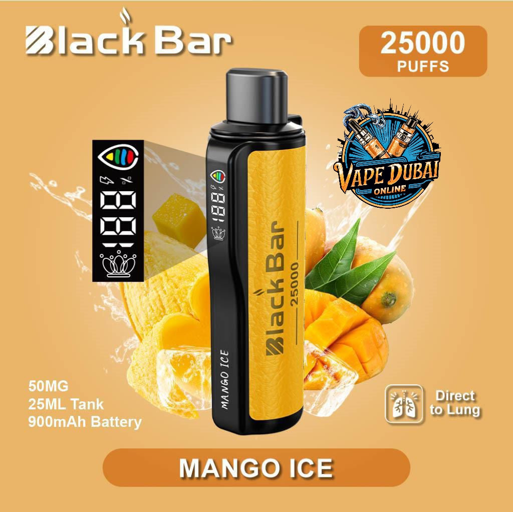 Buy Black Bar 25000 Puffs Disposable Vape – Best Vape in Dubai, UAE