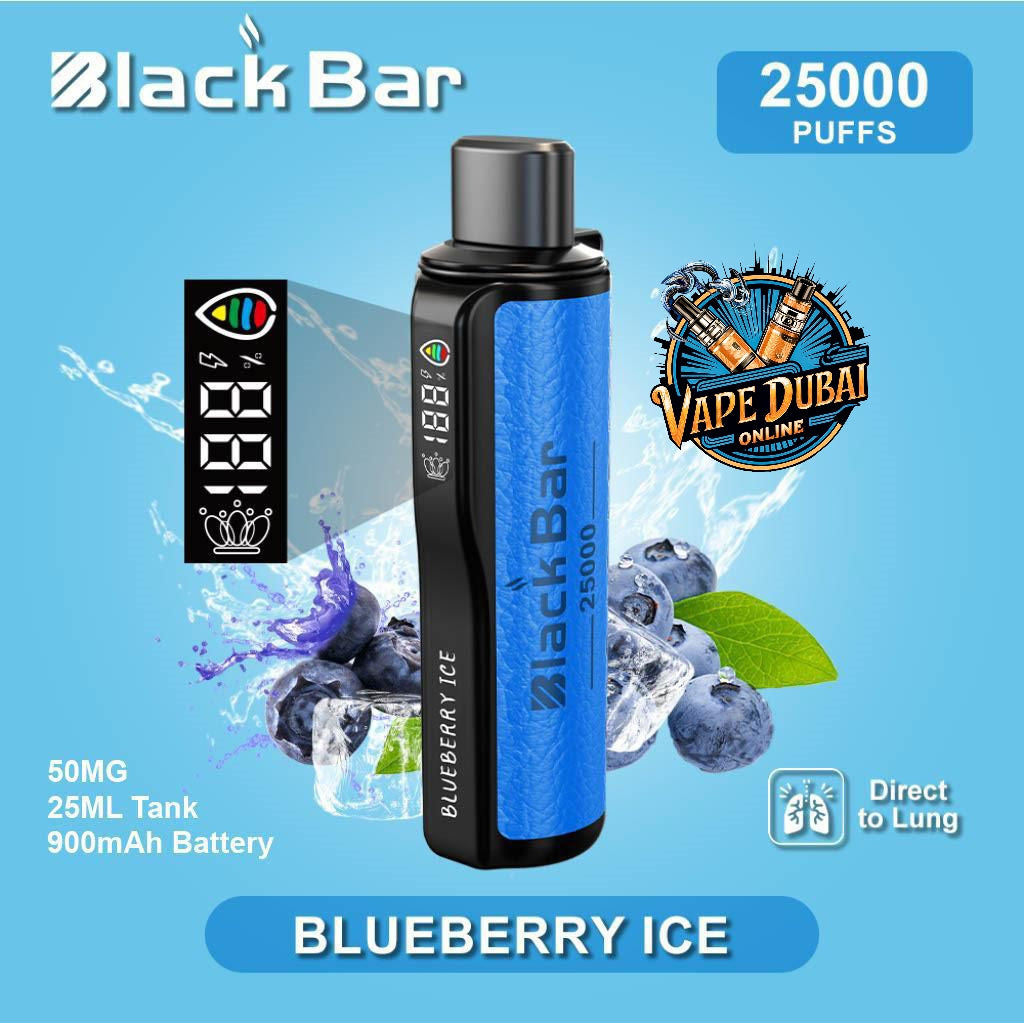 Buy Black Bar 25000 Puffs Disposable Vape – Best Vape in Dubai, UAE