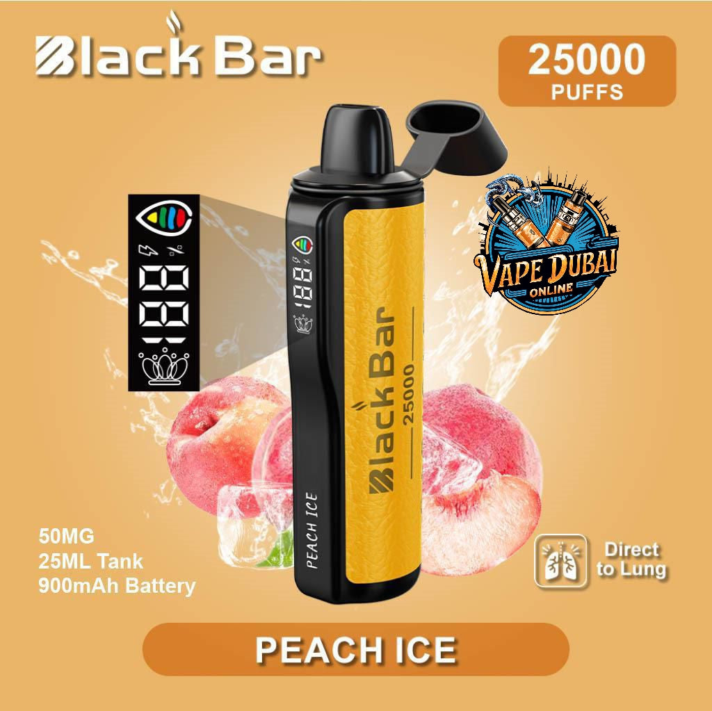 Buy Black Bar 25000 Puffs Disposable Vape – Best Vape in Dubai, UAE