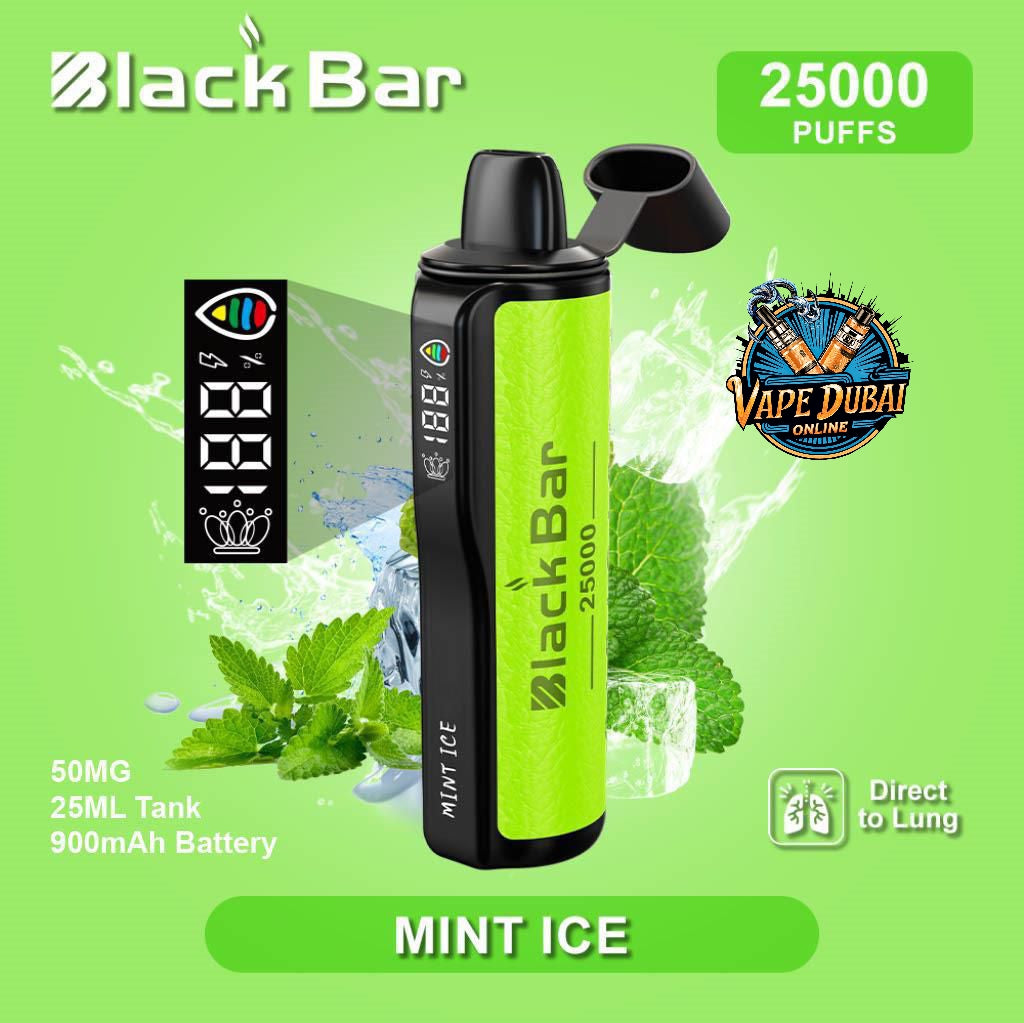 Buy Black Bar 25000 Puffs Disposable Vape – Best Vape in Dubai, UAE