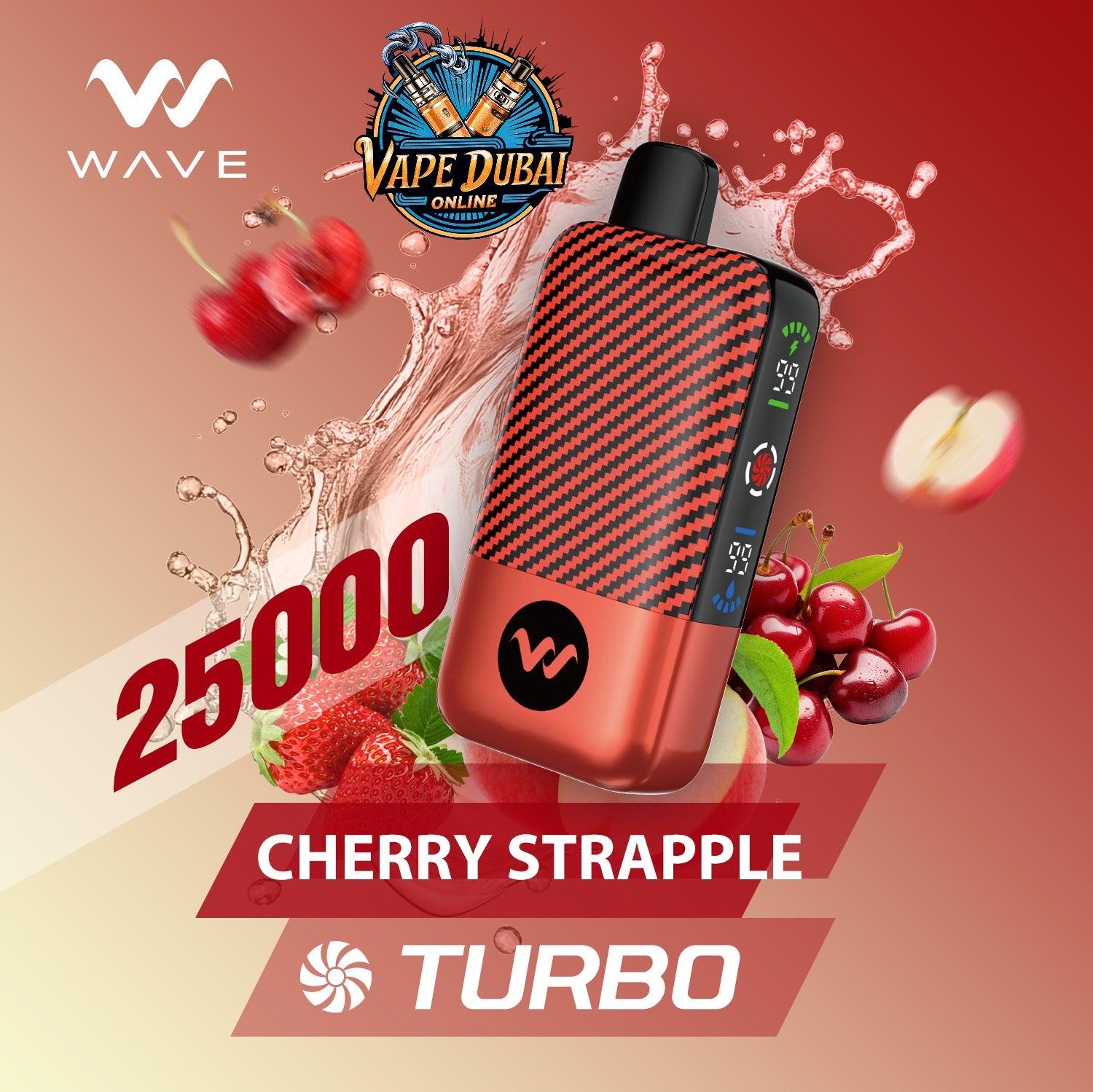 Buy Wave Turbo 25000 Puffs Vape – Long-Lasting Disposable in Dubai