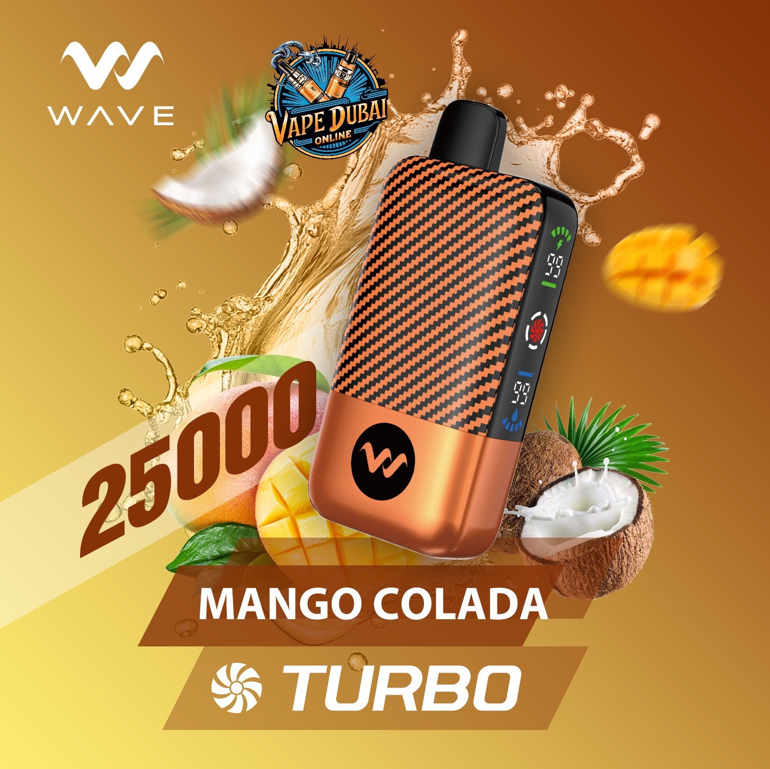 Buy Wave Turbo 25000 Puffs Vape – Long-Lasting Disposable in Dubai