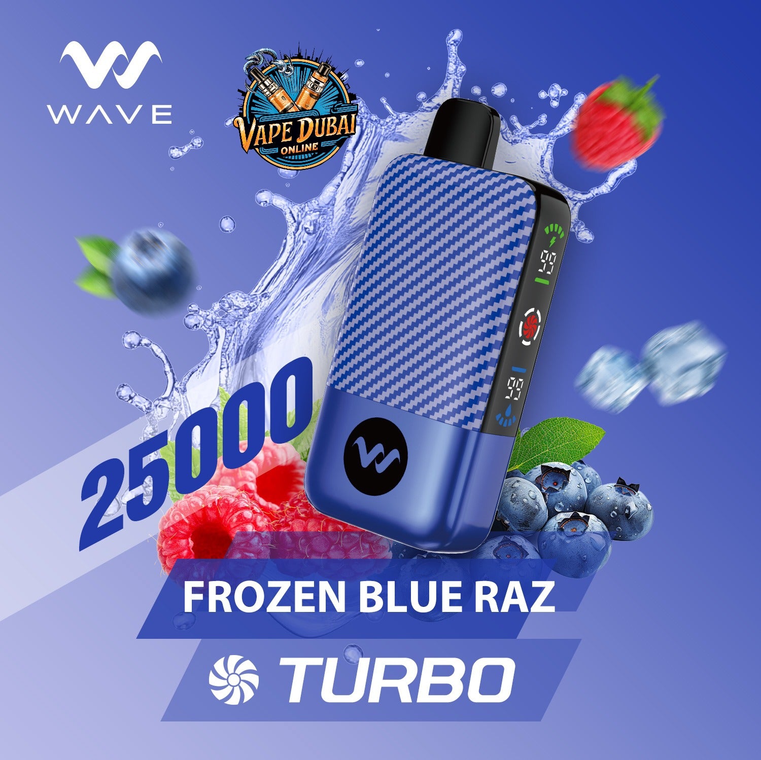 Buy Wave Turbo 25000 Puffs Vape – Long-Lasting Disposable in Dubai
