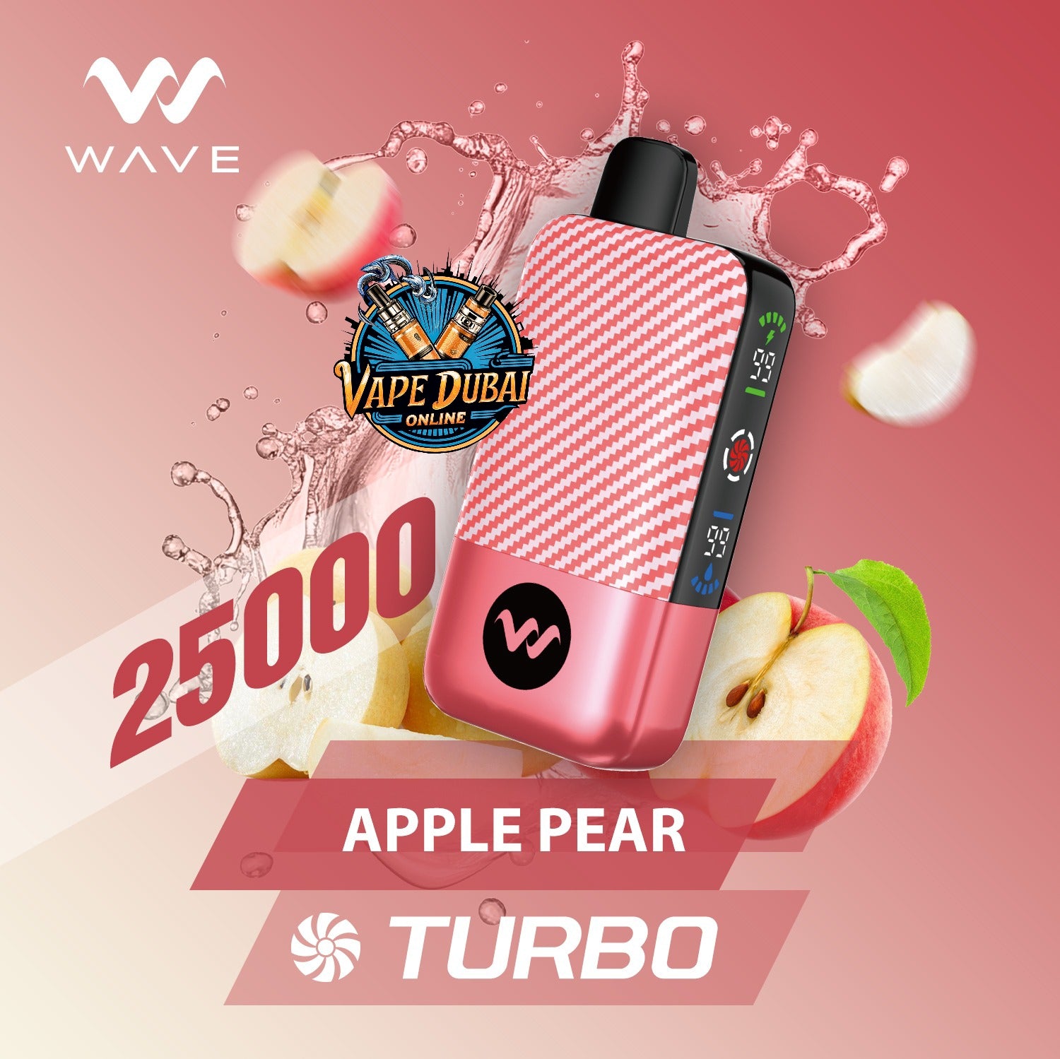 Buy Wave Turbo 25000 Puffs Vape – Long-Lasting Disposable in Dubai