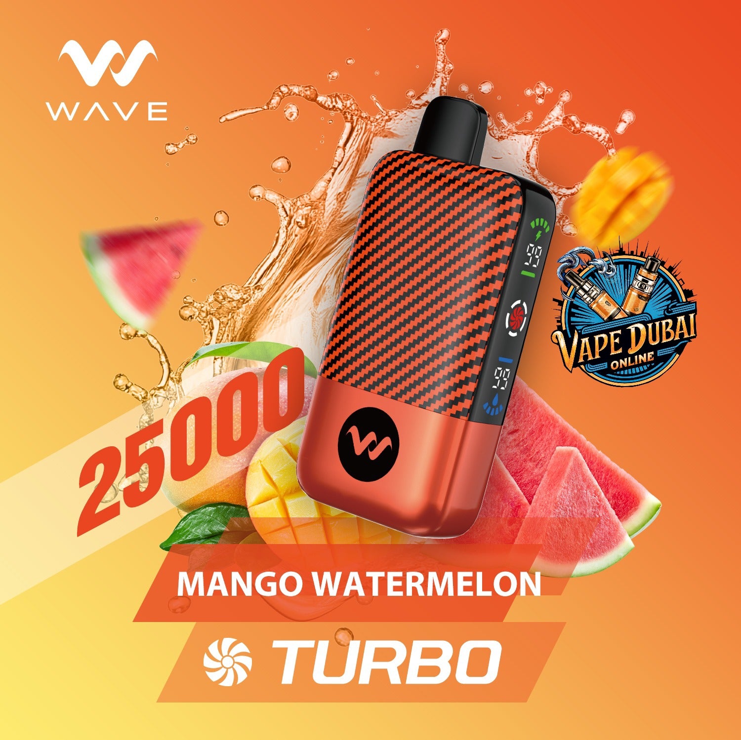 Buy Wave Turbo 25000 Puffs Vape – Long-Lasting Disposable in Dubai