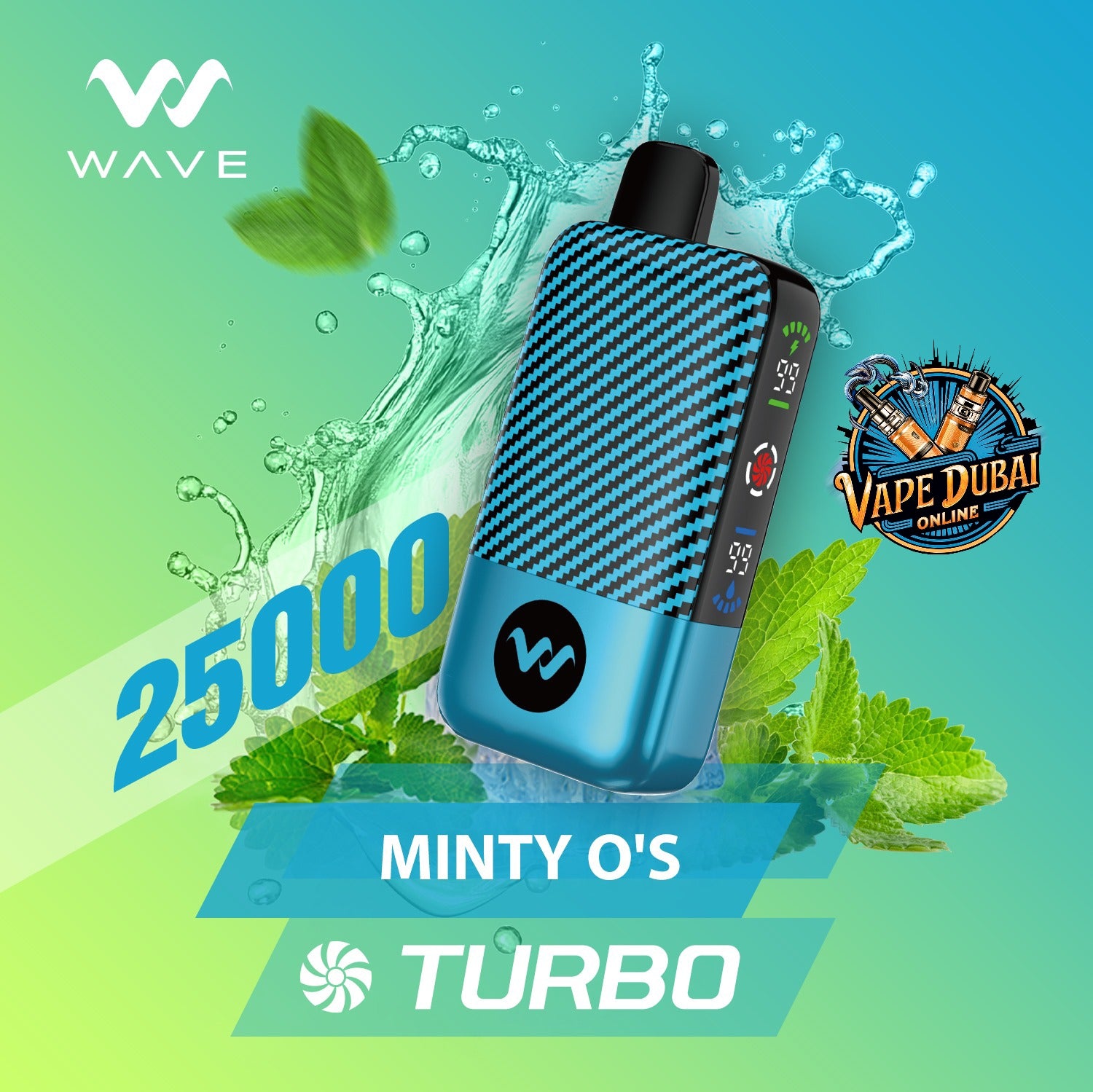 Buy Wave Turbo 25000 Puffs Vape – Long-Lasting Disposable in Dubai