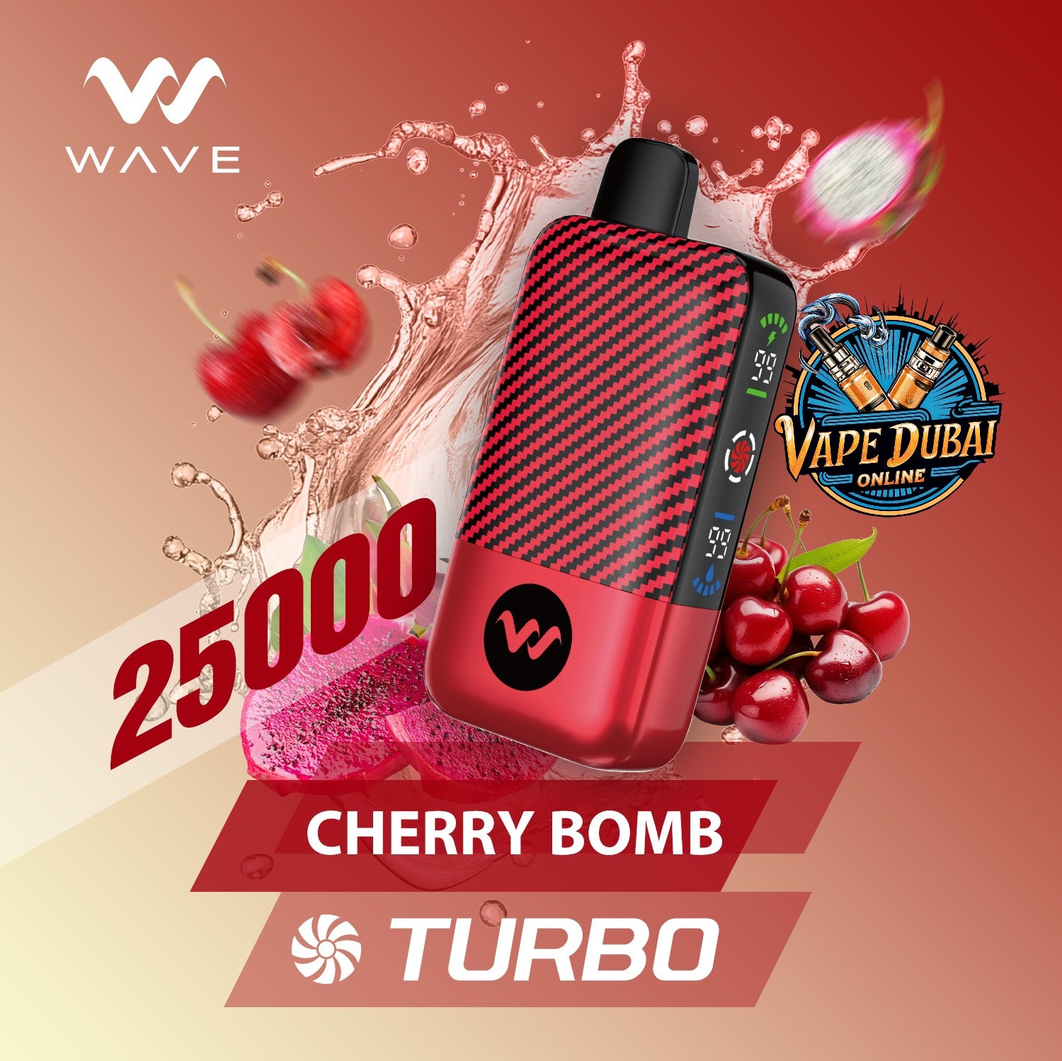 Buy Wave Turbo 25000 Puffs Vape – Long-Lasting Disposable in Dubai