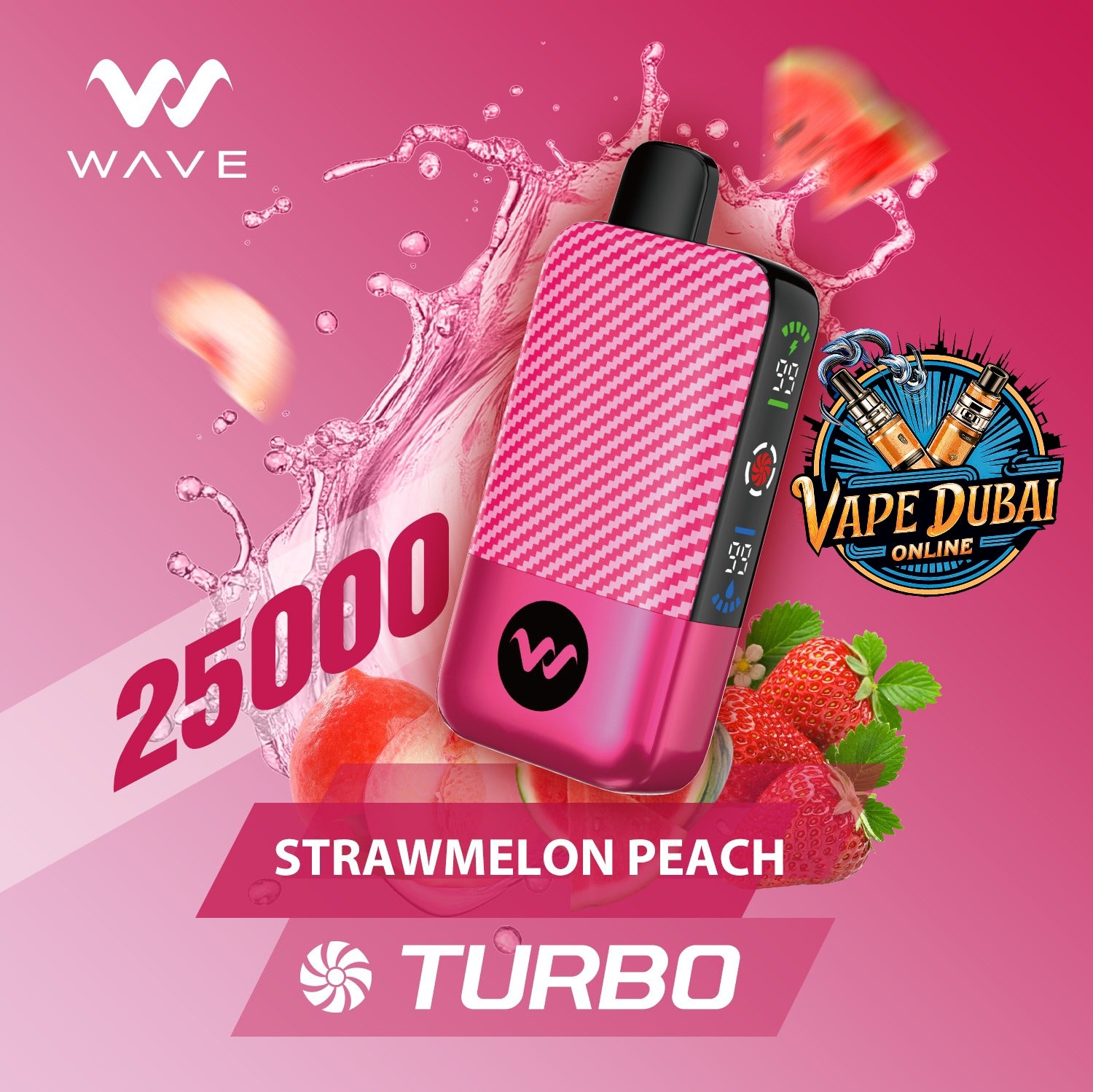 Buy Wave Turbo 25000 Puffs Vape – Long-Lasting Disposable in Dubai