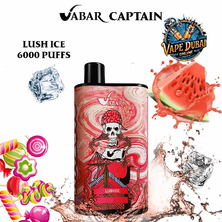 VABAR Captain 6000 Puffs Disposable Vape Best Price Dubai & UAE