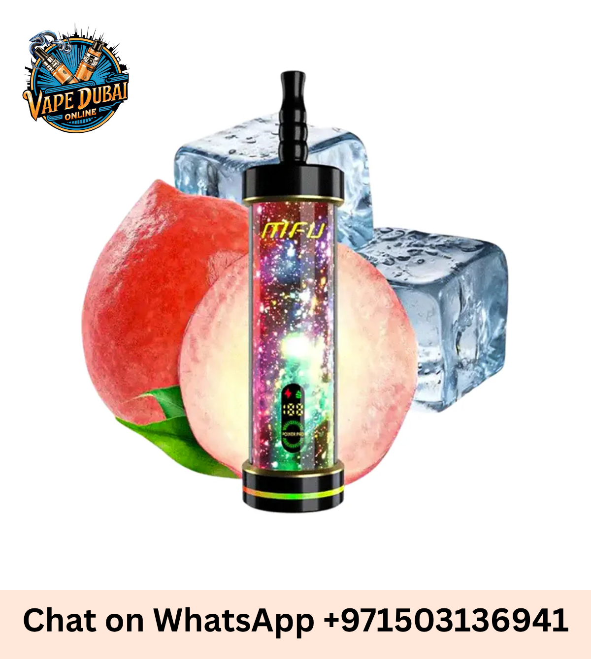 MFU SHISHA X2 Hookah 60000 Puffs Disposable Vape in Dubai UAE