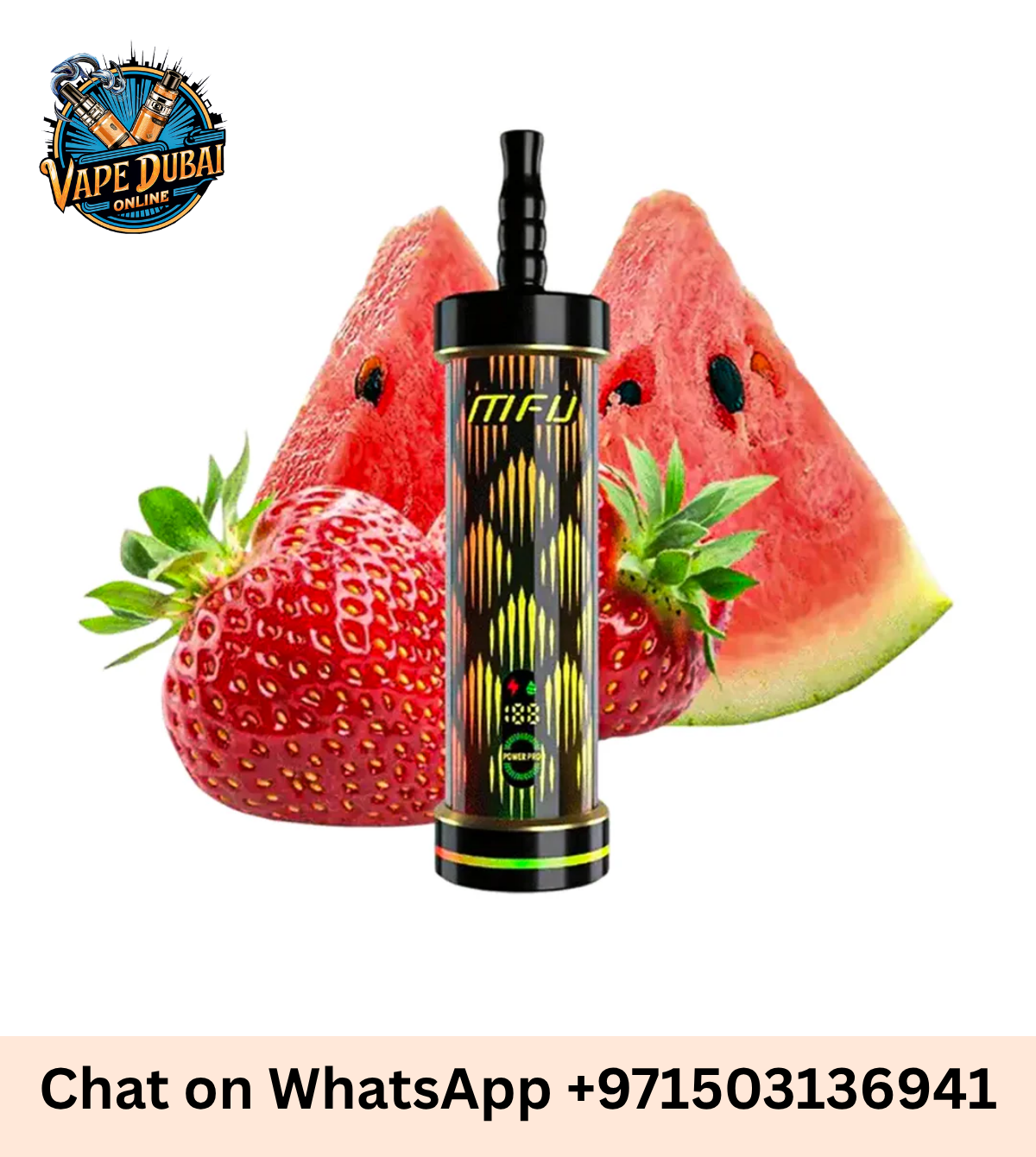 MFU SHISHA X2 Hookah 60000 Puffs Disposable Vape in Dubai UAE