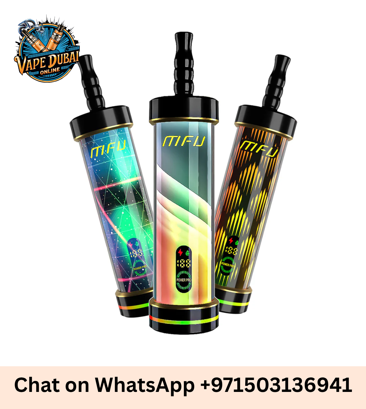 MFU SHISHA X2 Hookah 60000 Puffs Disposable Vape in Dubai UAE