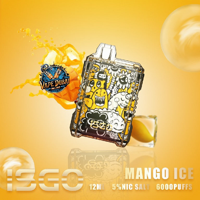 ISGO 6000 Puffs Rechargeable Disposable Vape – Best in Dubai