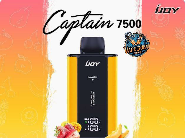 iJOY Captain 7500 Puffs Disposable Vape – Premium | Dubai Vaping