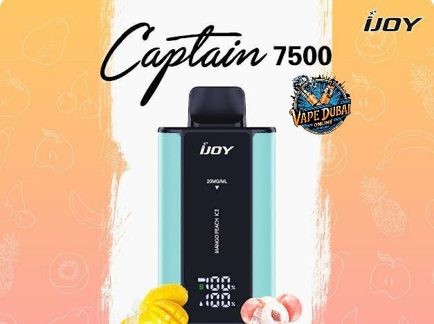 iJOY Captain 7500 Puffs Disposable Vape – Premium | Dubai Vaping