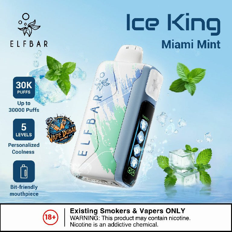 ELFBAR Ice King 30000 Puffs Disposable Vape Dubai