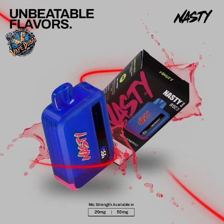 Nasty Bar 8500 Puffs Disposable Vape – Rechargeable | Dubai UAE
