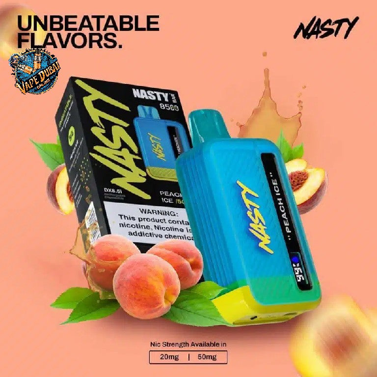 Nasty Bar 8500 Puffs Disposable Vape – Rechargeable | Dubai UAE